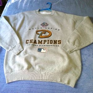 Vintage 2001 Diamondbacks World Series Sweatshirt
